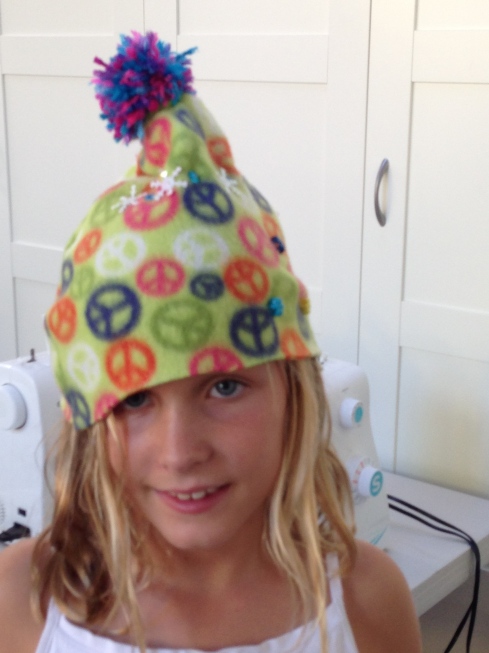 4th grader designed hat.