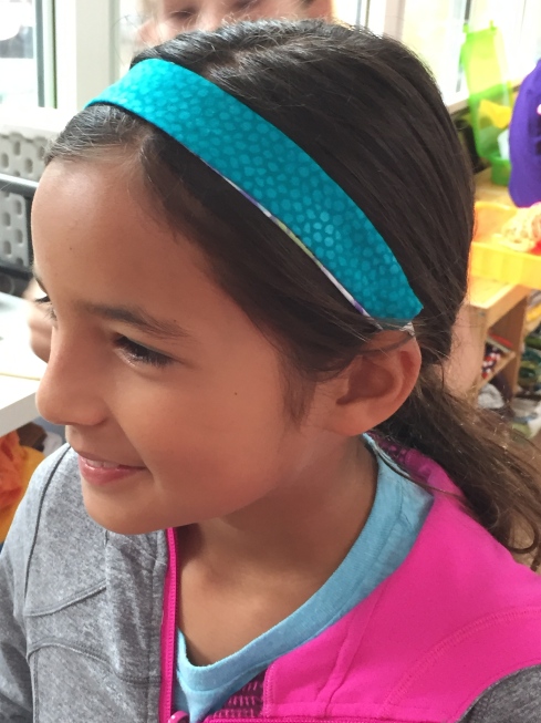 4th grader headband.